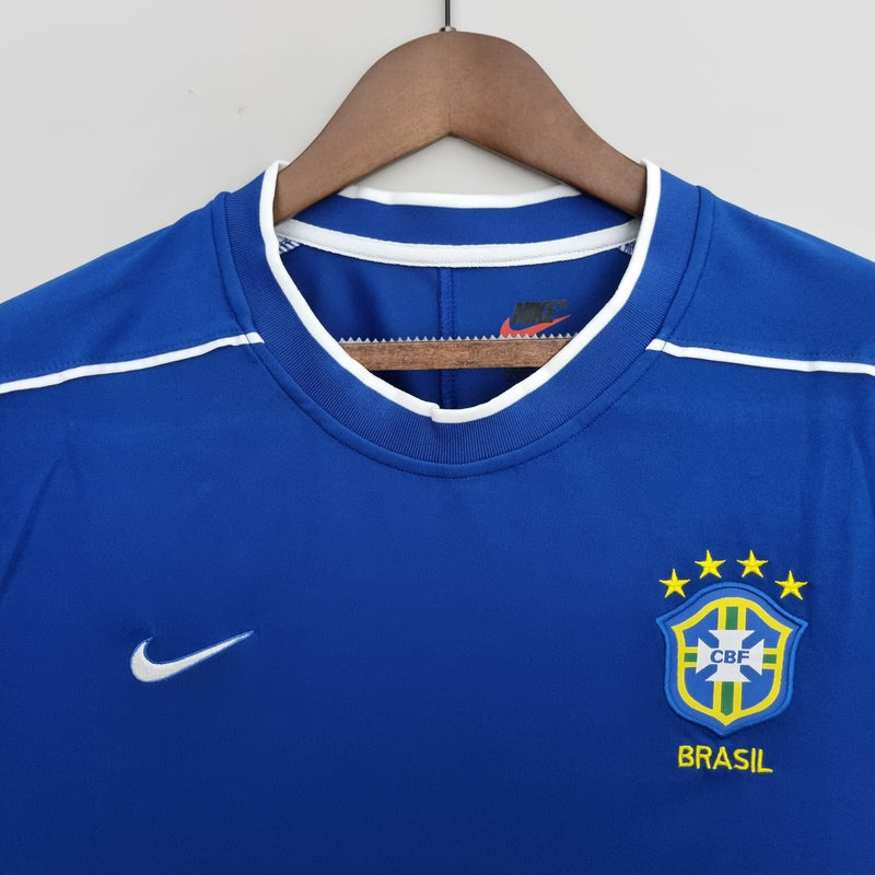 Brazil Away 1998 Retro