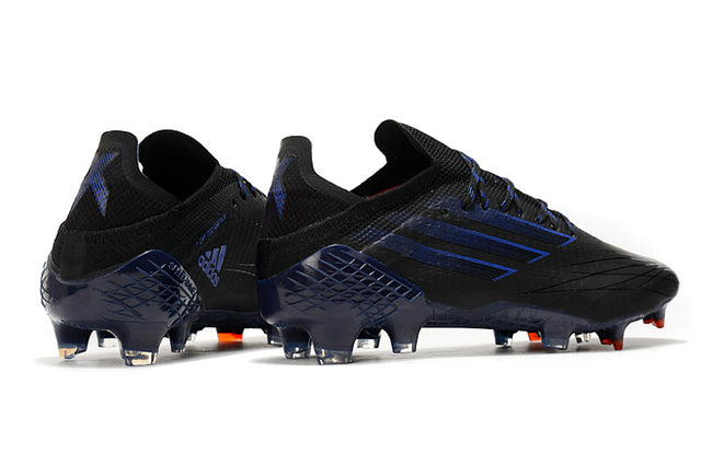 Campo X SpeedFlow FG Black and Dark Blue Football Boots