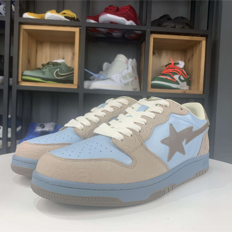 A Bathing Ape Court Sta "Beige"