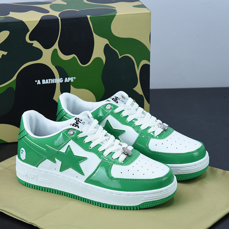 A Bathing Ape BAPE STA™ "White/Green"