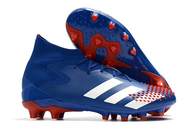 Predator Mutator .1 FG Blue/Red High Top Football Boots