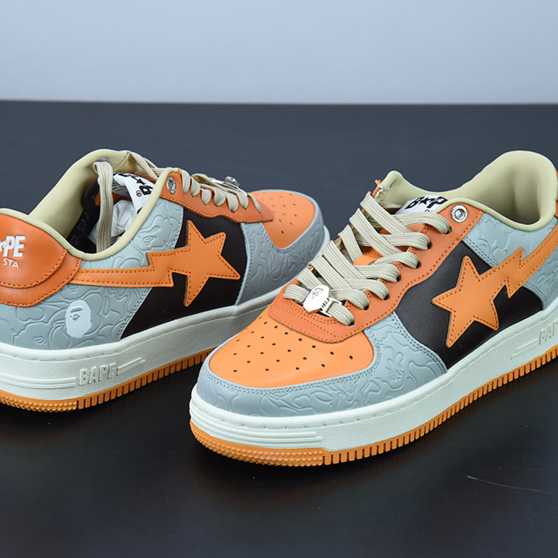 A Bathing Ape Bape Low "Orange"