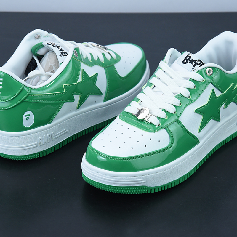 A Bathing Ape BAPE STA™ "White/Green"