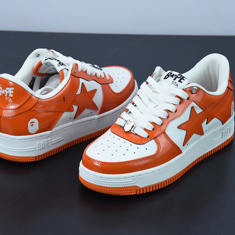 A Bathing Ape BAPE STA™ "White/Orange"