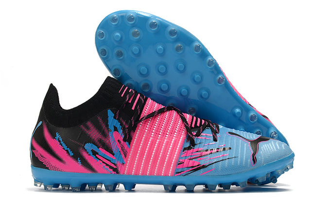 Society Future Z FG Blue/Pink Football Boot - Low