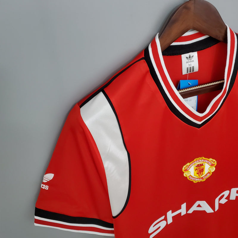 Manchester United Home 1985 Retro