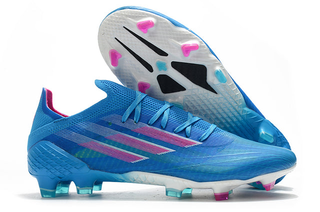 Campo X SpeedFlow FG Blue/Pink Football Boots