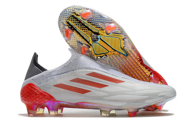 Campo X SpeedFlow FG White and Orange Football Boots