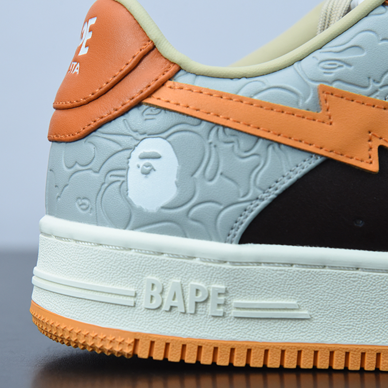 A Bathing Ape Bape Low "Orange"