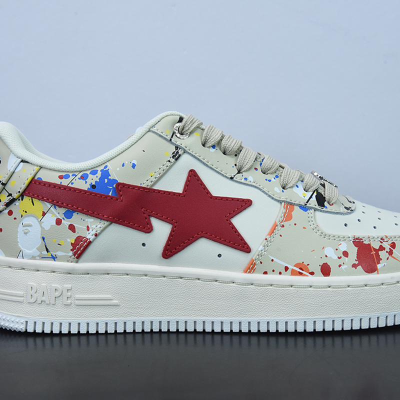 A Bathing Ape BAPE STA™ "Beige/Red"