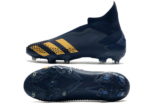 Predator Mutator .1 FG Navy Blue/Gold High Top Football Boots