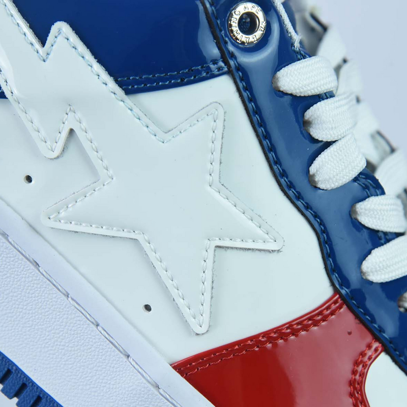 A Bathing Ape Bape Sta "Red/Blue/White"