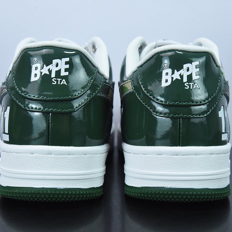 A Bathing Ape Bape "Green Whit"