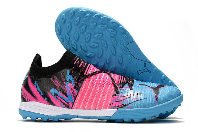 Society Future Z TF Blue/Pink Football Boot - Low