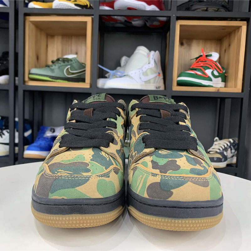 A Bathing Ape Bape SK8 Sta "ABC Camo Green"