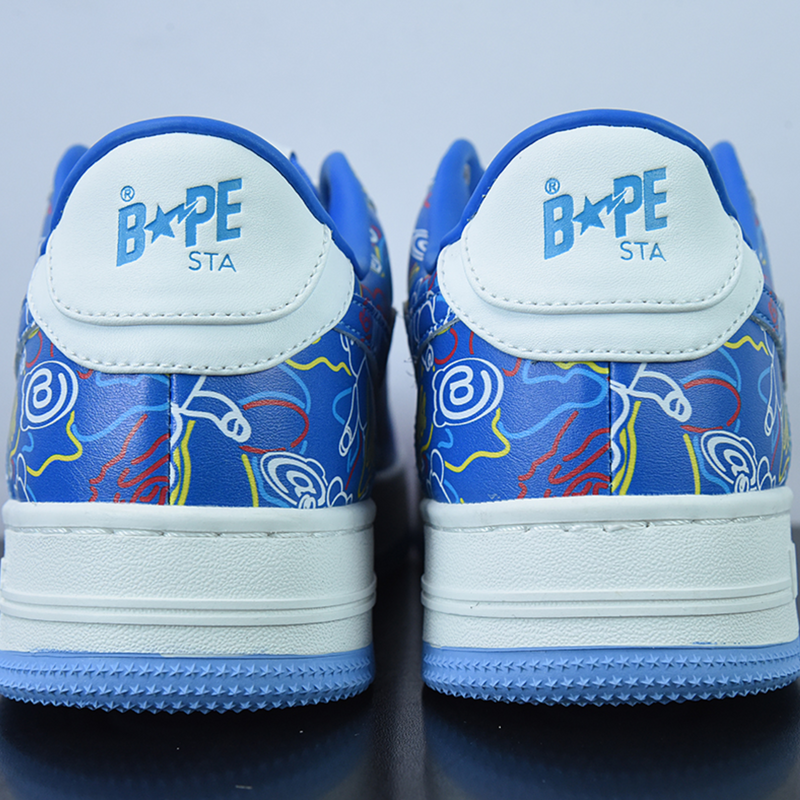 A Bathing Ape Bape Sta x AF1 "Blue Violet"