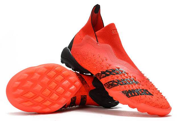 Predator Freak+TF Red High Top Soccer Cleats