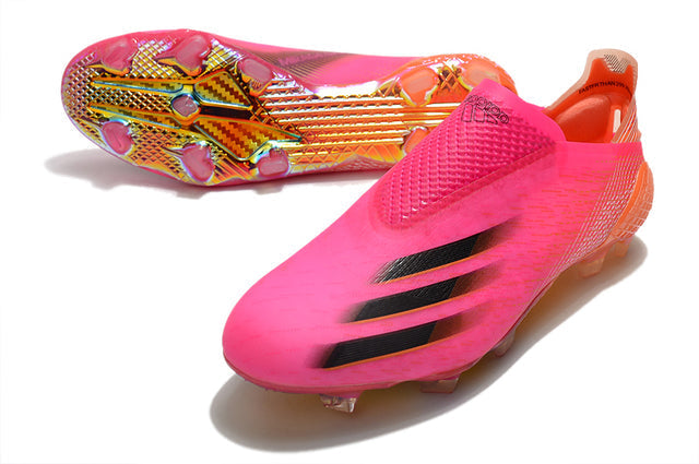 Campo X Ghosted FG Pink/Orange Football Boots