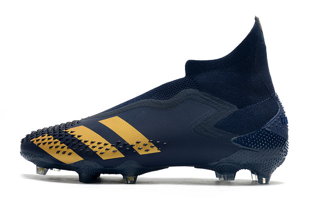 Predator Mutator .1 FG Navy Blue/Gold High Top Football Boots