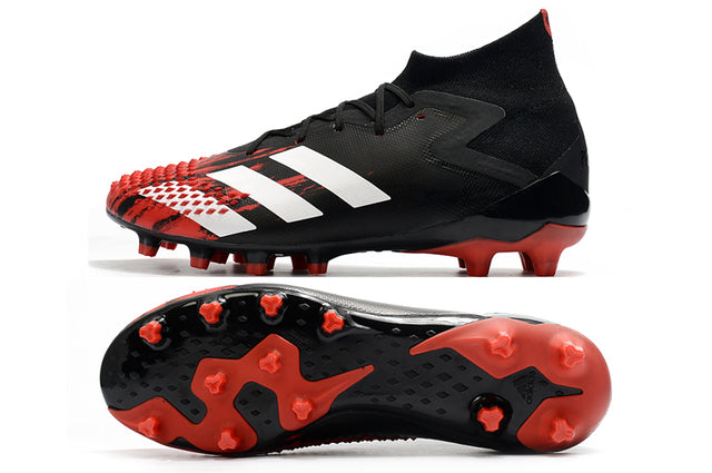 Predator Mutator .1 FG Black/Red High Top Football Boots