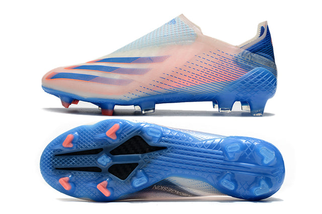 Campo X Ghosted FG Blue/Rose Football Boots