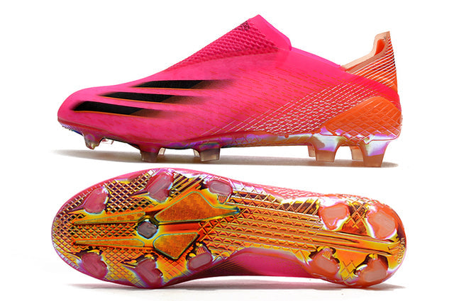 Campo X Ghosted FG Pink/Orange Football Boots