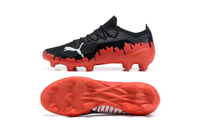 Ultra FG Black/Yellow/Orange Field Football Boots