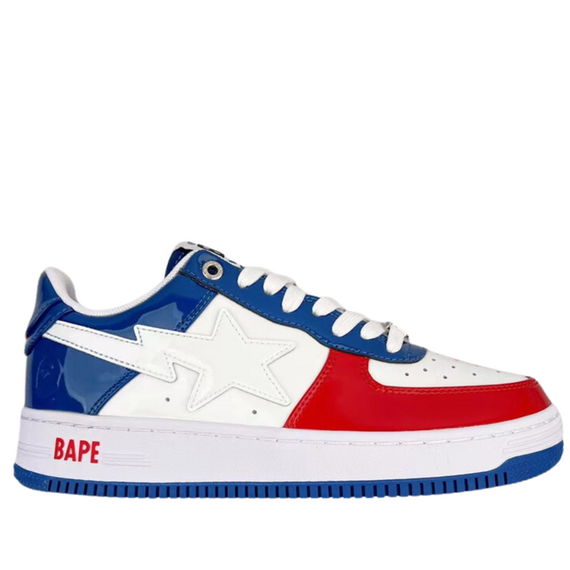 A Bathing Ape Bape Sta "Red/Blue/White"