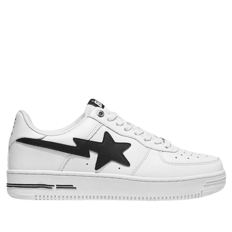 A Bathing Ape Bape Low "Black/White"