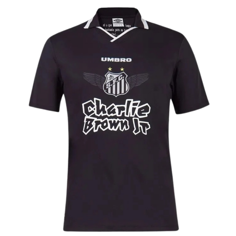 Santos Charlie Brown JR Black Jersey - Umbro