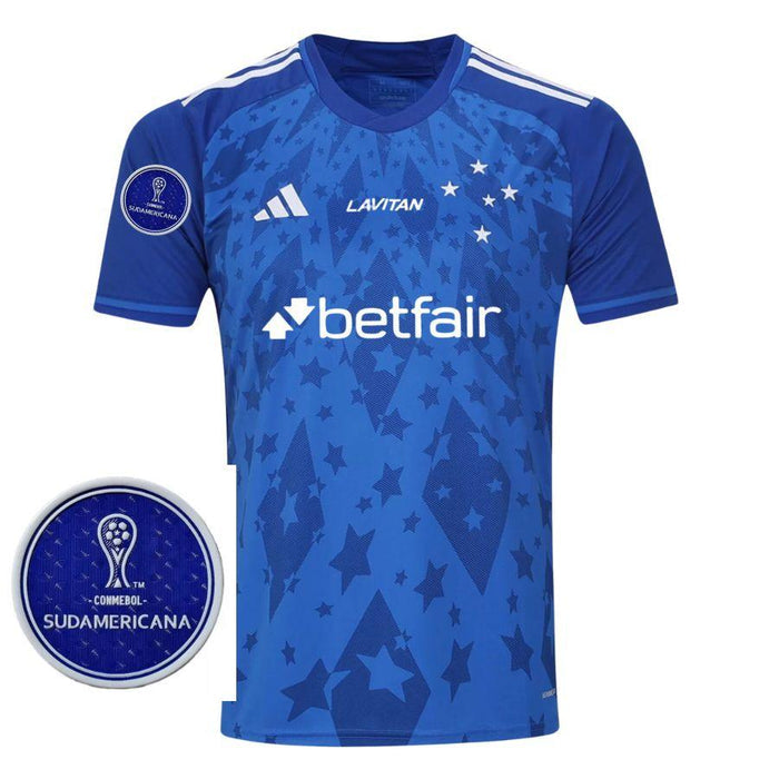 Cruzeiro 24/25 I Sponsor+Patch - Sudamericana - Adidas