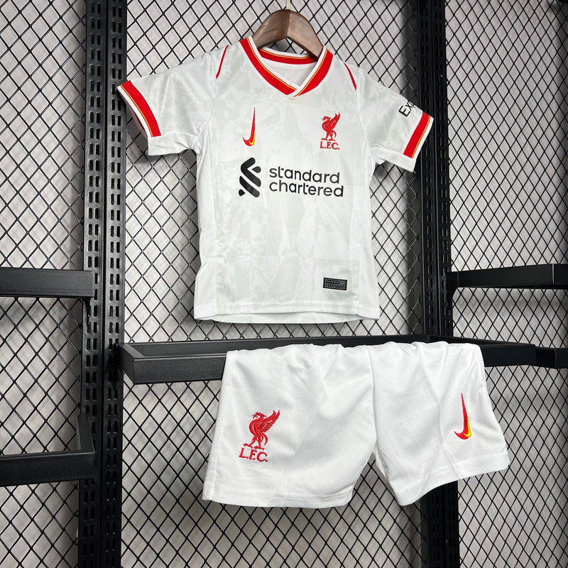 Kids Kit Liverpool away 24/25