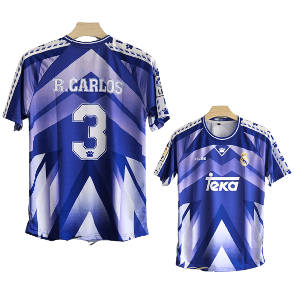 Real Madrid Roberto Carlos Retro Jersey  Retro Collection