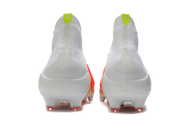 Predator Mutator .1 FG White/Red High Top Football Boots