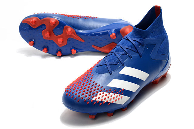 Predator Mutator .1 FG Blue/Red High Top Football Boots