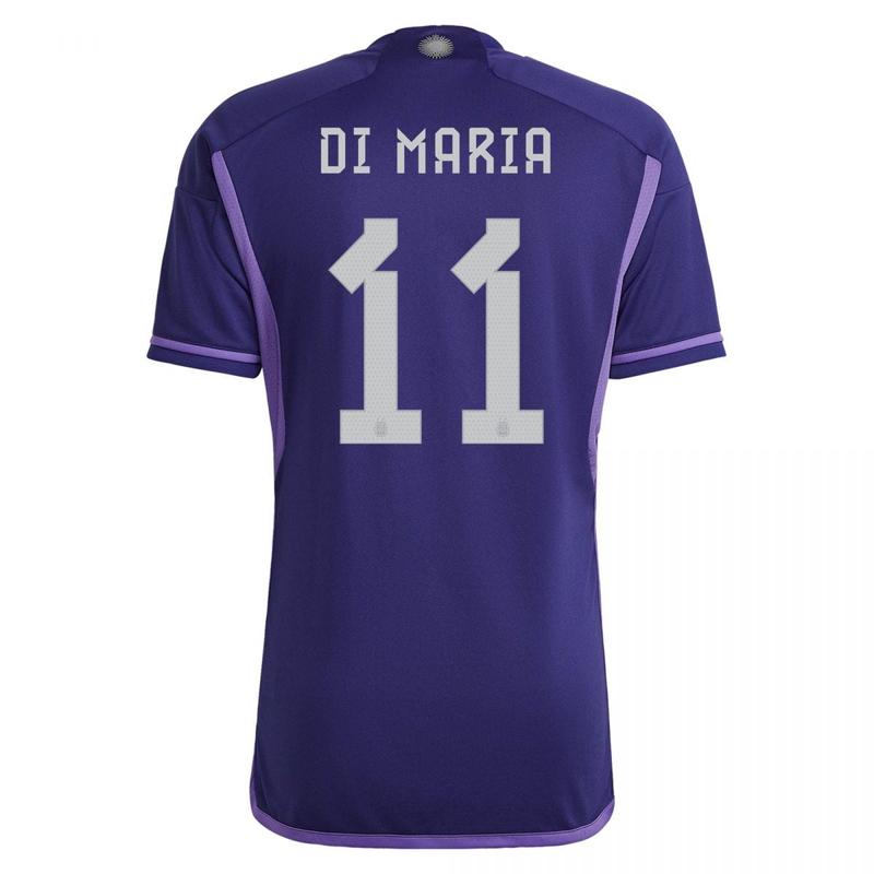 Angel Di Maria Argentina 22/23 II Away Jersey - Adidas