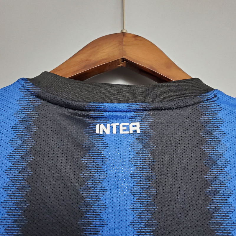 Jersey Inter de Milão Titular 10/11 - Retro Manga Comprida