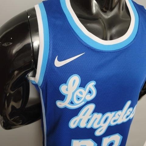 Jersey Basquete NBA Los Angeles Lakers  Blue