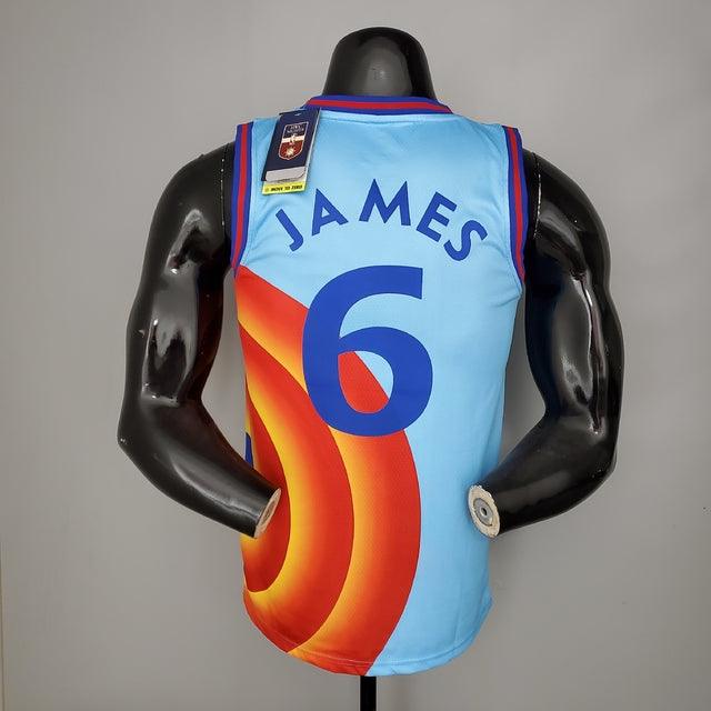 Jersey Basquete NBA Los Angeles Lakers Space Jam  Blue