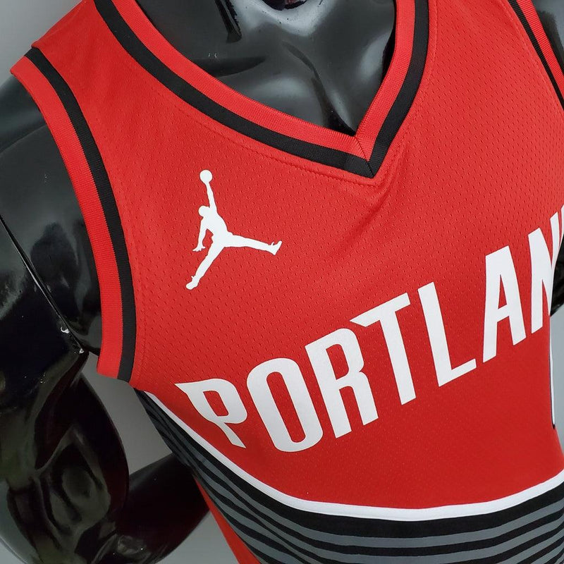 Jersey Basquete NBA Portland Trail Blazers  Red