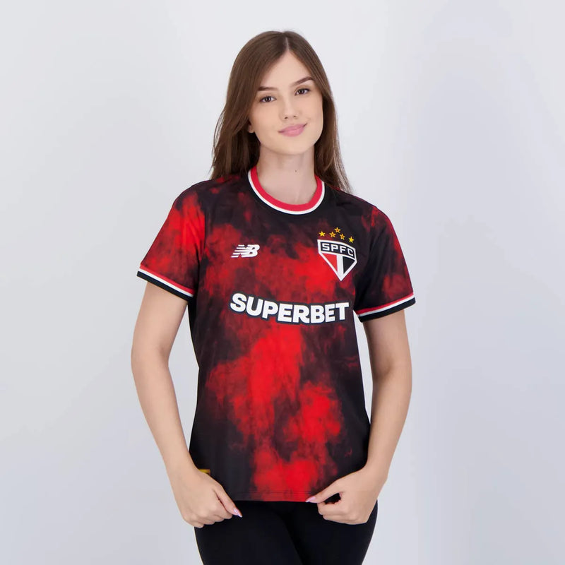 Sao Paulo 24/25 Commemorative Women's Black Jersey - New Balance