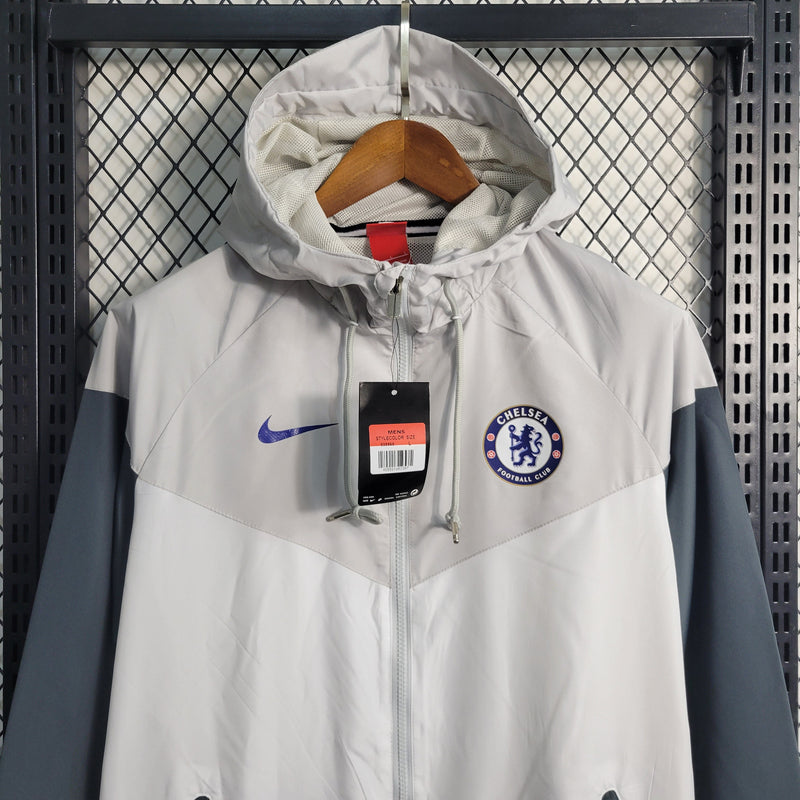 Jaqueta Corta Vento Chelsea 23/24 - Branco - Nike