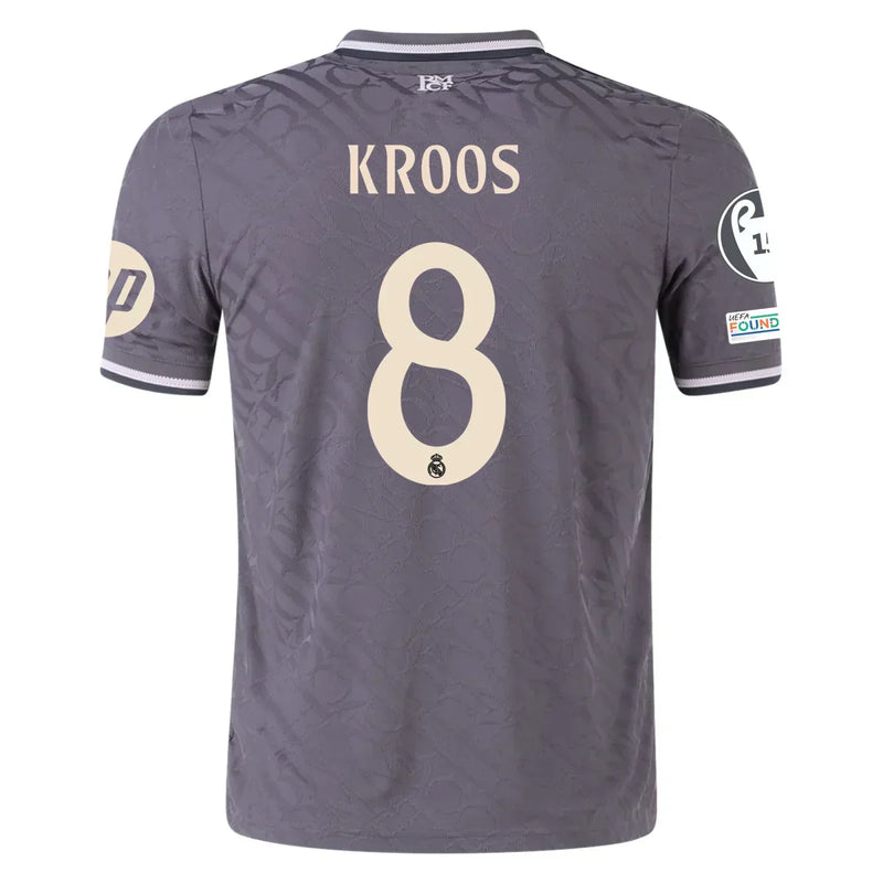 Toni Kroos Real Madrid 24/25 III Third  Jersey Player [Slim Fit] - Adidas