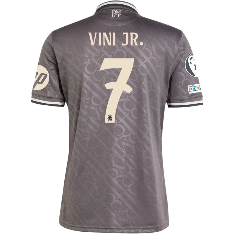 Vinicius Jr. Real Madrid 24/25 III Third  Jersey - Adidas