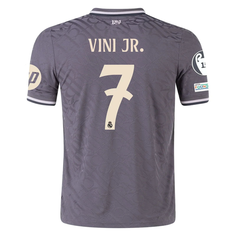 Vinicius Jr. Real Madrid 24/25 III Third  Jersey Player [Slim Fit] - Adidas