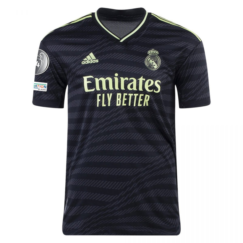 Vinicius Jr. Real Madrid 22/23 UCL Player [Slim Fit] III Third Jersey - Adidas