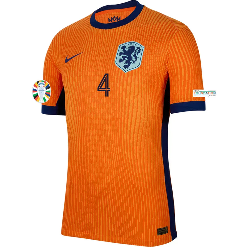 Virgil van Dijk Netherlands 24/25 Player [Slim Fit] I Home Jersey - Nike