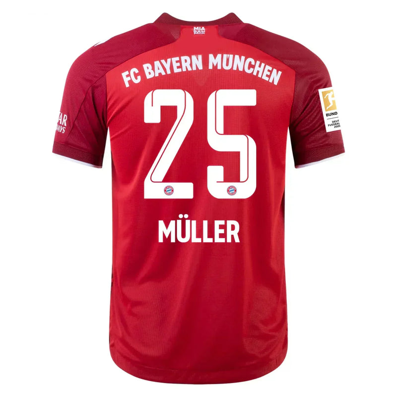 Thomas Müller Bayern Munich 21/22 Player [Slim Fit] I Home Jersey - Adidas