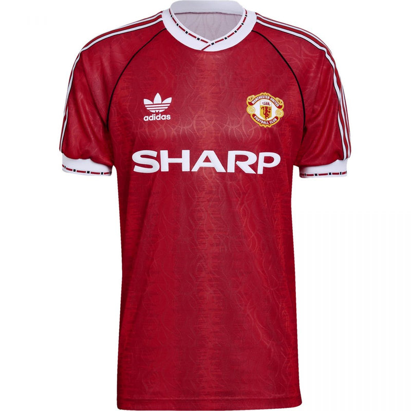 Gary Neville Manchester United 1990 Jersey - Adidas