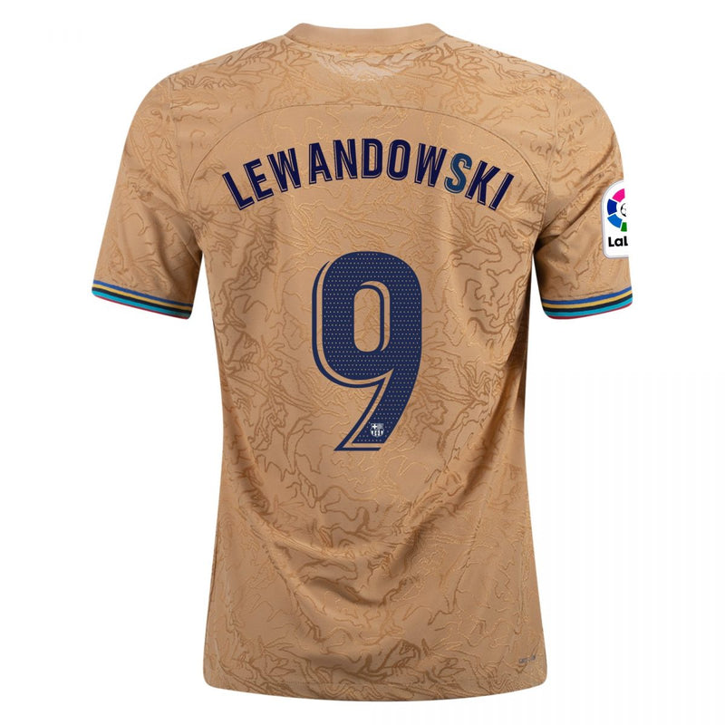 Robert Lewandowski Barcelona 22/23 Player [Slim Fit] II Away Jersey - Nike